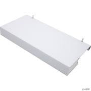 CUSTOM 25141-420-000 Skimmer Weir Replacement 8 Â¼" - White
