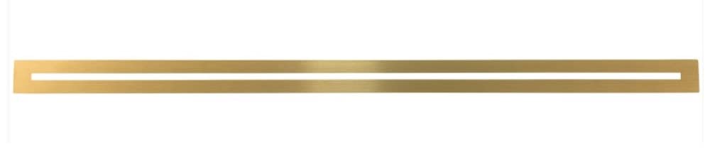 Custom Molded Products CMP 12" Natural Wonder Waterfall Plate, Brass 25577-123-890