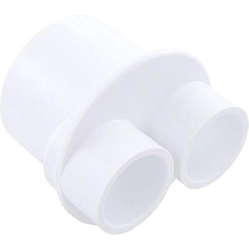 Waterway 672-4280 1.5" x 3/4" Slip 2-Port Transition Pool & Spa Manifold