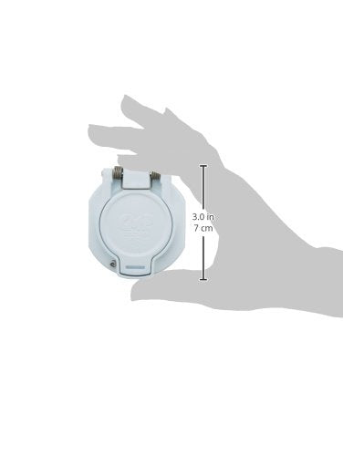 Custom Molded Products 25505-000-000 Vacuum Lock, 1.5-Inch, White