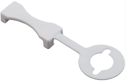 Magic Plastics 0306-25A Valve Lock 2-1/2" Gate Valve with Eyelet, Magic Snap