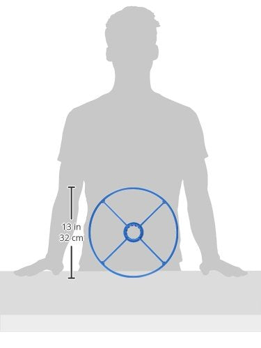 Zodiac Genuine Parts Wheel Deflector, 12" Turquoise, W46055