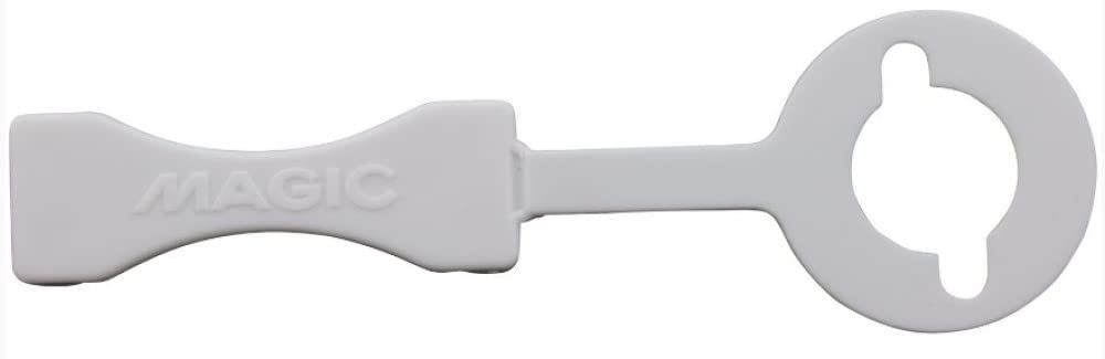 Magic Plastics 0306-25A Valve Lock 2-1/2" Gate Valve with Eyelet, Magic Snap