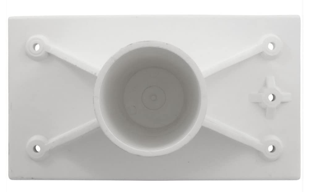 Champlain Plastics Base, Olympic ACM-166, Solar Reel, White