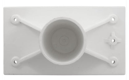 Champlain Plastics Base, Olympic ACM-166, Solar Reel, White