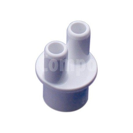 Waterway Plastics 425-0200 PVC Manifold 0.5 in. Spigot x 0.37 in. SB Ports
