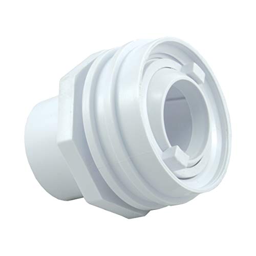 Custom 25555-000-000 1" Soc x1 Eye Flush Mount Gunite Fitting 25555000000 - Gray
