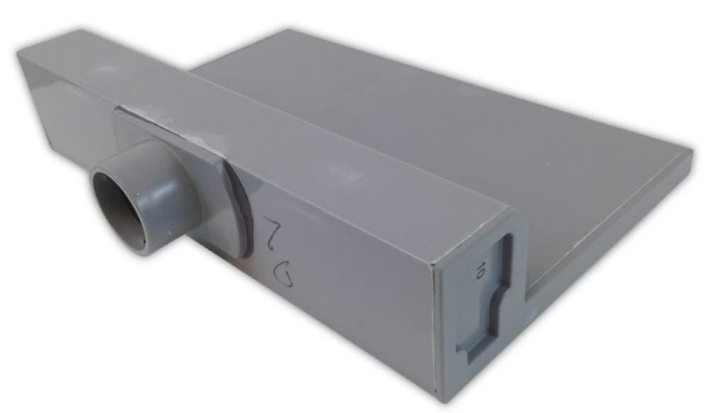 Custom Molded Products 36In Pool Waterfall (6In Lip) Gray #25577-331-000