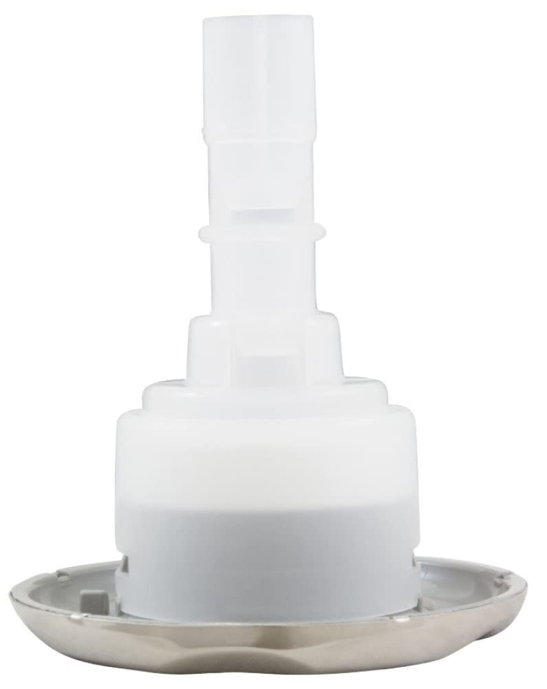 Custom Molded Products CMP Typhoon Internal, 300, 3in, Scalloped, Rotational, Classic Gray, Stainless 23432-312-900