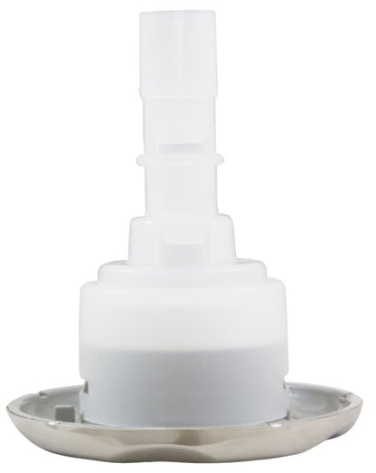 Custom Molded Products CMP Typhoon Internal, 300, 3in, Scalloped, Rotational, Classic Gray, Stainless 23432-312-900