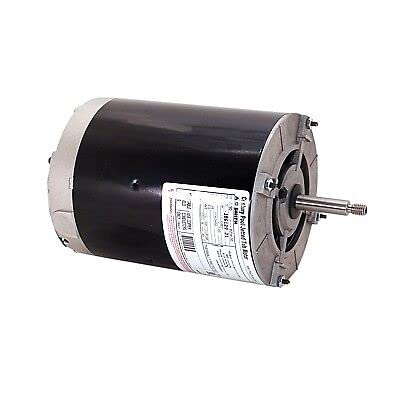 AO Smith/Century Electric Above Ground, Jetted Tub, Spa, Hoffinger Replacement (Doughboy/Lomart), No Base, 1HP, 3450RPM, 115V, 9 AMPS, 1SERVICE Factor, Through Bolt Flange