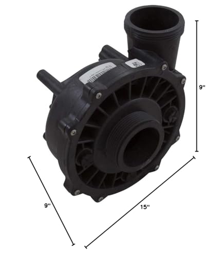 Waterway Plastics Waterway 310-1880 1.5 hp Executive Wet End, Black