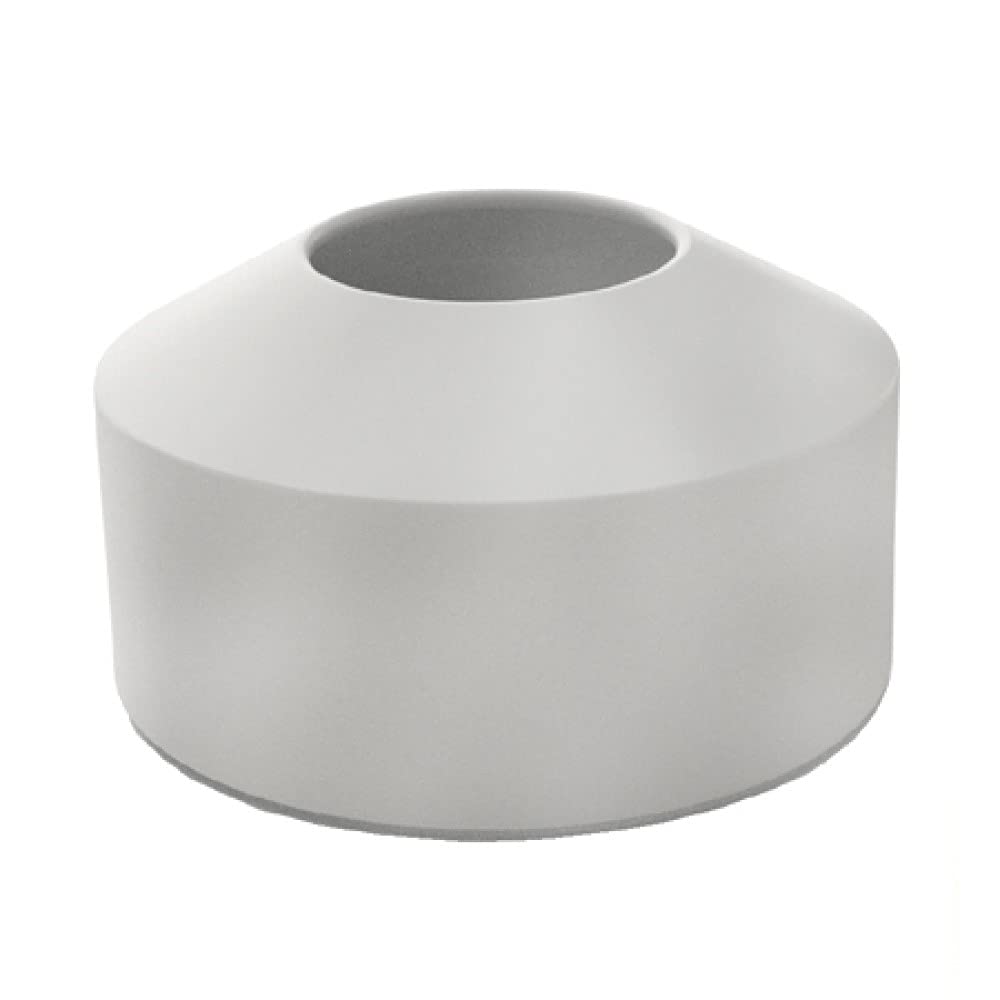 Perma-Cast Escutcheon Plate Extra Tall - White Aluminum PE-0019-WT