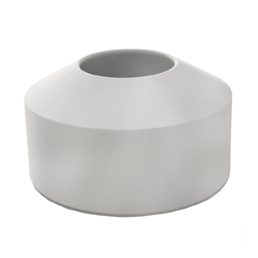 Perma-Cast Escutcheon Plate Extra Tall - White Aluminum PE-0019-WT