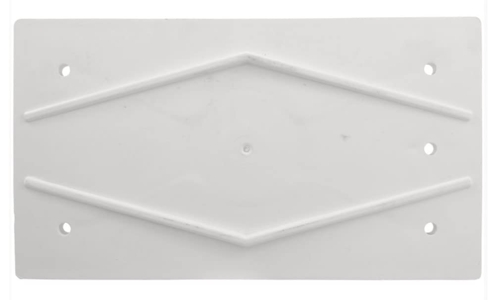 Champlain Plastics Base, Olympic ACM-166, Solar Reel, White