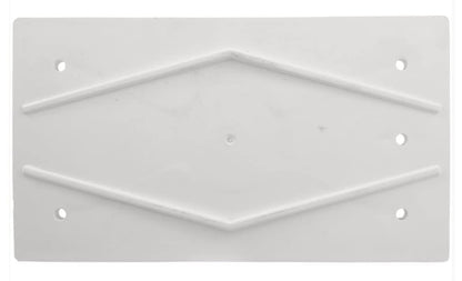 Champlain Plastics Base, Olympic ACM-166, Solar Reel, White