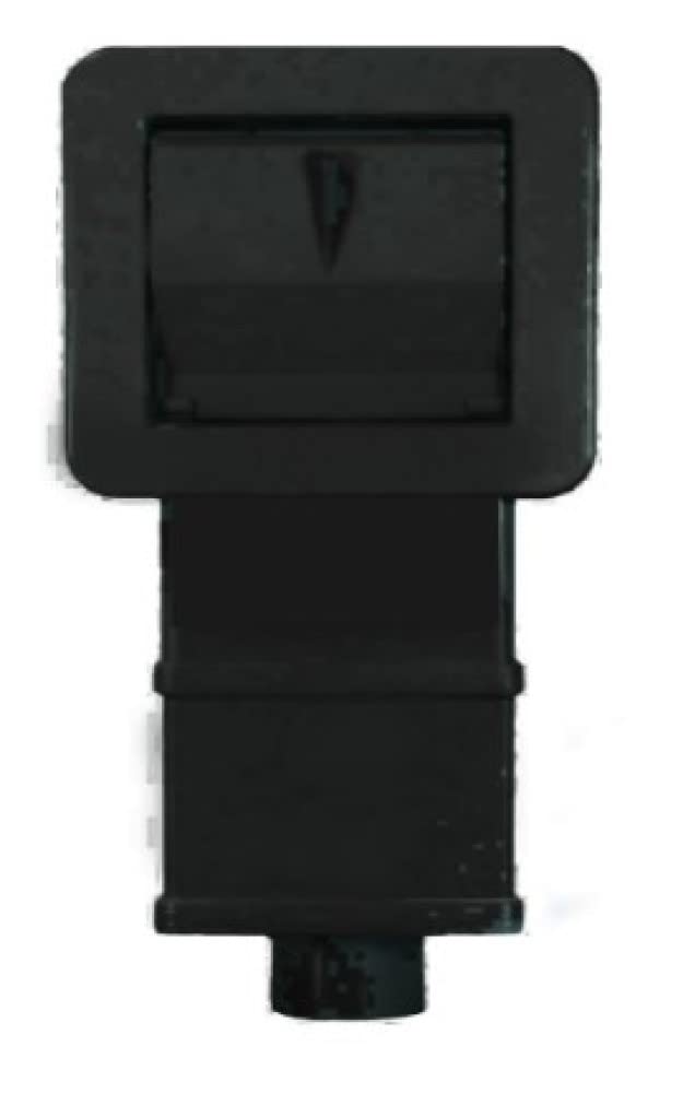 Custom Molded 25248-004-000 Front Access Skimmer 1-1/2" SKT x 1-1/2" FIP - Black