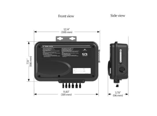 Gecko IN.YJ-3-QC-V3-GD1 electronic control system 0612-221041-431 (less heater), and is compatible with the 4kW heat.wav heater 0613-421009 (sold separately)
