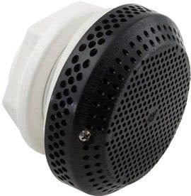 Waterway Plastics 640-3251V 3.75 in. Dia. Cover Hi-Flow Suction VGB Assembly & 1.5 in. S Standard Nut - Black