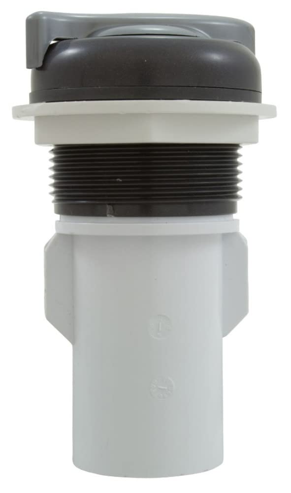 Custom Molded 25031-107-000 Diverter Valve 2-1/16" Hs 1"S S-Handle Gray/Silver