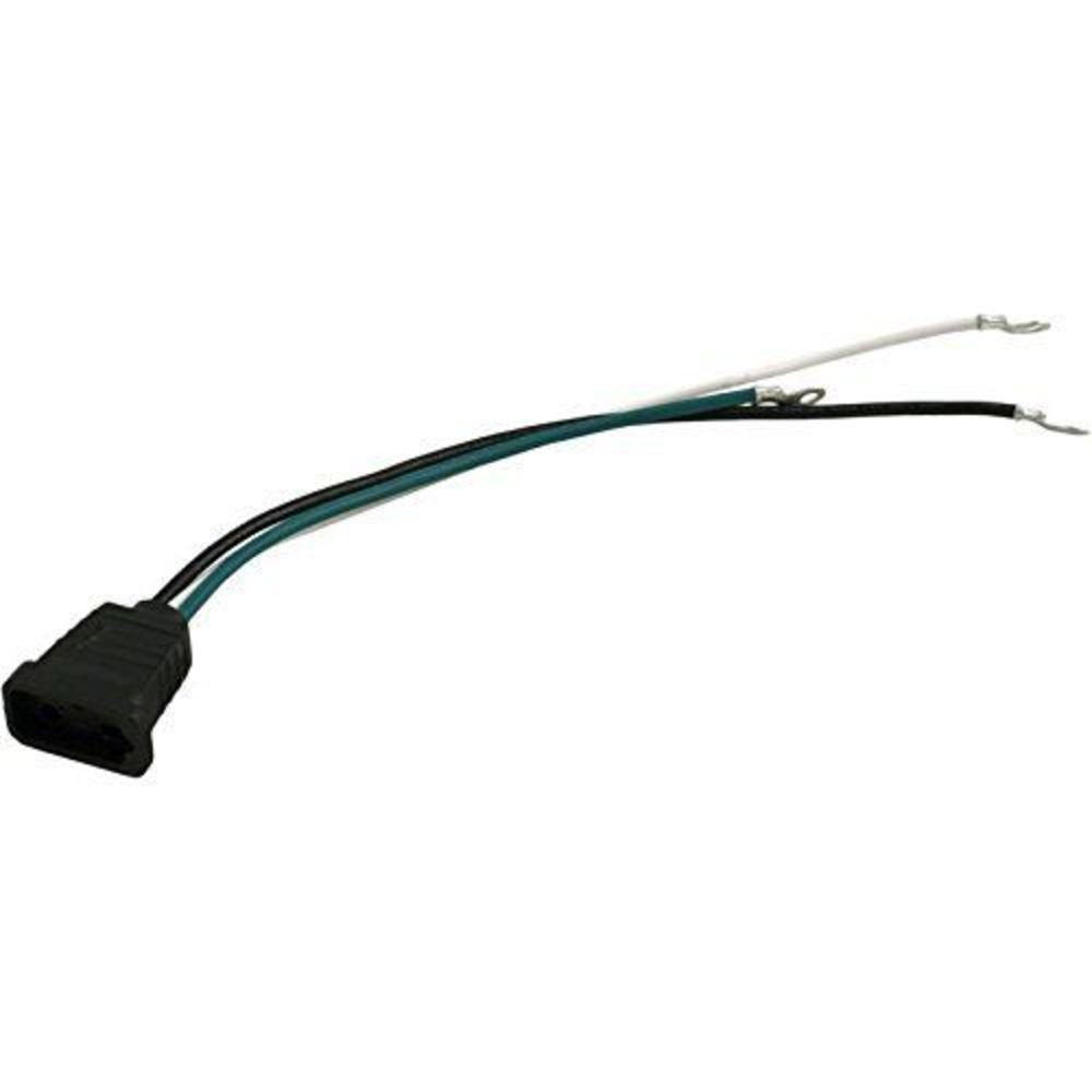 Hydro-Quip 09-0041A 8" Versa Heat Molded Receptacle - Black