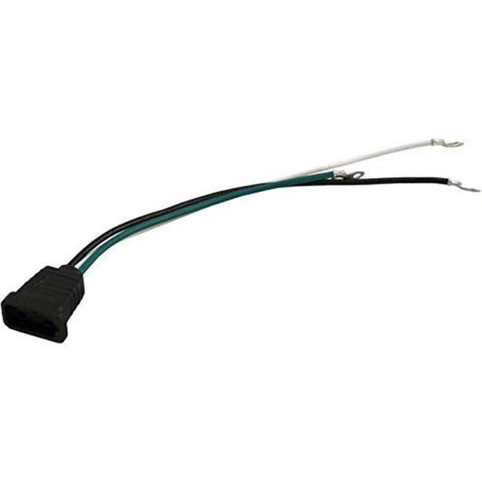 Hydro-Quip 09-0041A 8" Versa Heat Molded Receptacle - Black