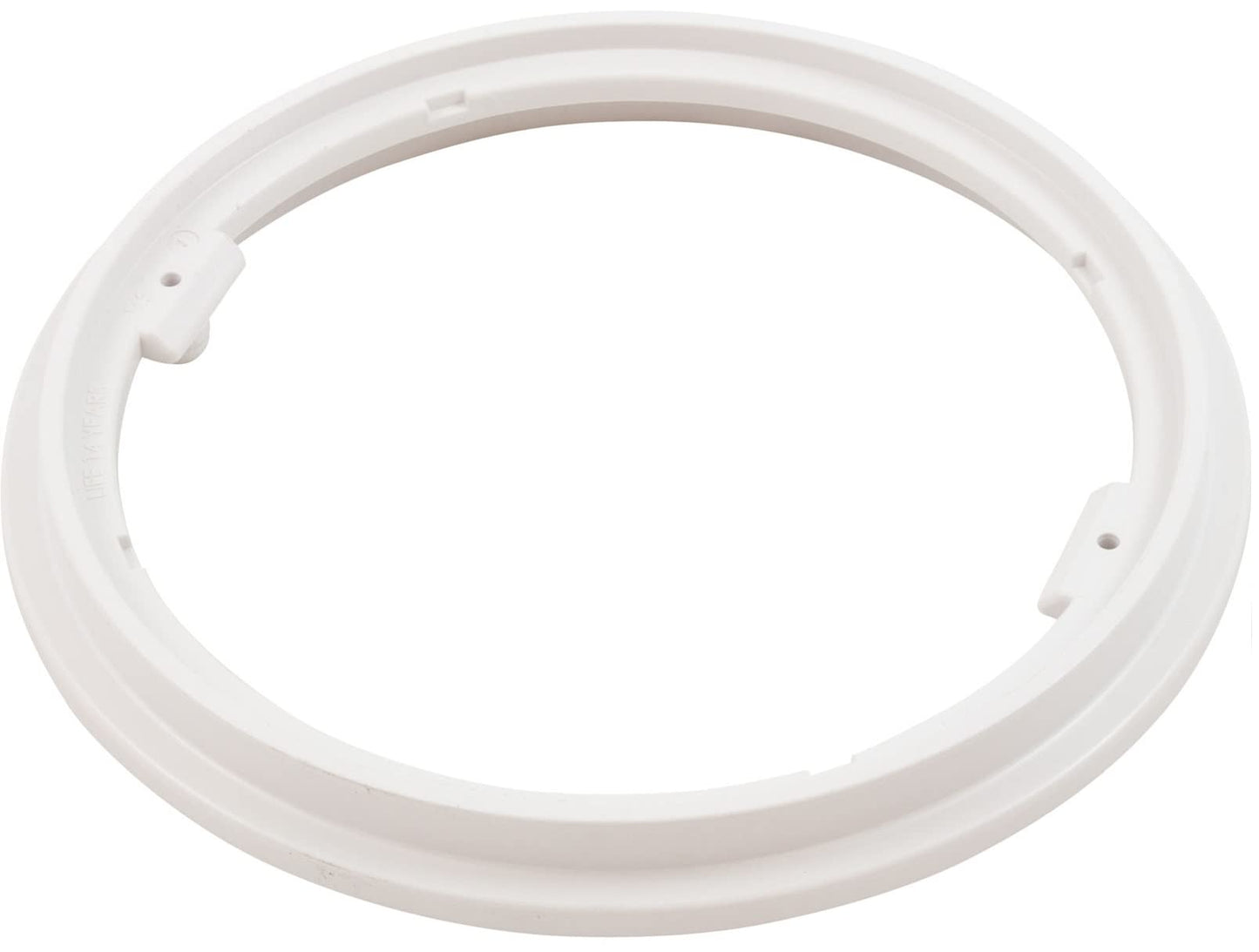 Waterway 8 inch Tru Flo Drain Frame, White 642-2140