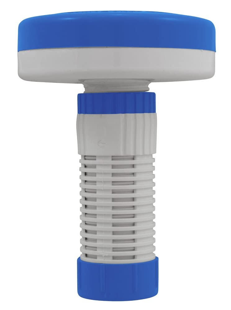 Custom Molded Products CMP 27051-019-000 Blue and White-Colored Floating Spa Chlorinator Dispenser