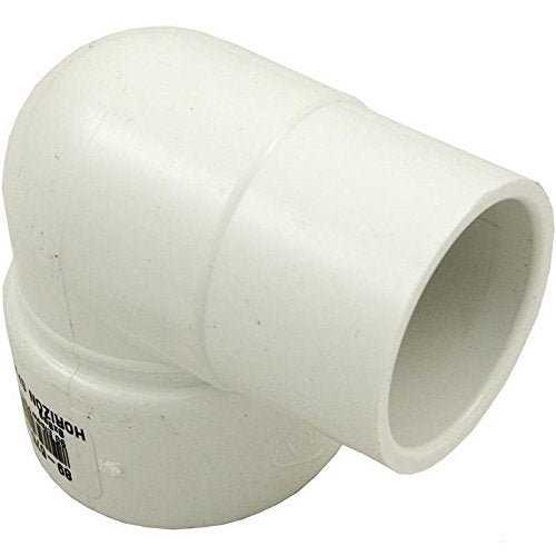 LASCO 90 Elbow, 1-1/2" Slip x 1-1/2" Spigot 409-015