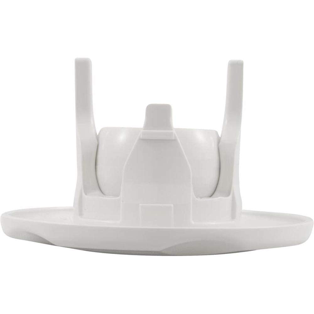 Waterway Plastics 806105394156 Classic White Bath Eyeball & 5 Scallop Esc Assembly