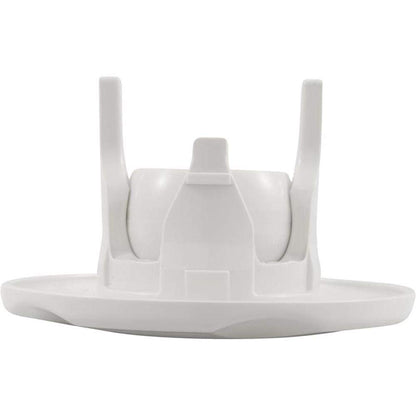 Waterway Plastics 806105394156 Classic White Bath Eyeball & 5 Scallop Esc Assembly