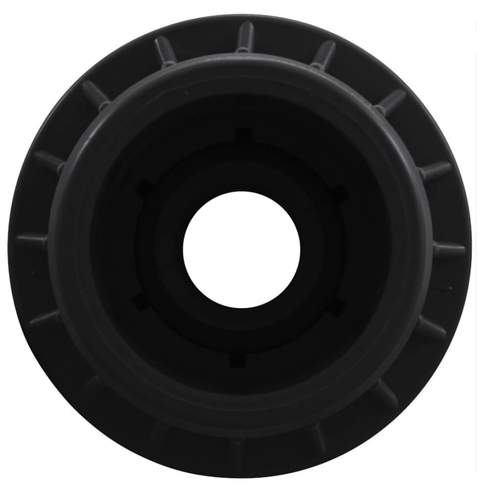 Custom Molded Products 25523-704-000 Fiberglass Wall Fitting w/Eyeball - Black