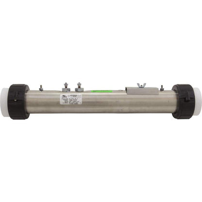 Hydro-Quip Heater, FloThru, Vita Repl,15" x 2", 230v,4.5kW, w/tap, Gen2 26-0010-6S-K