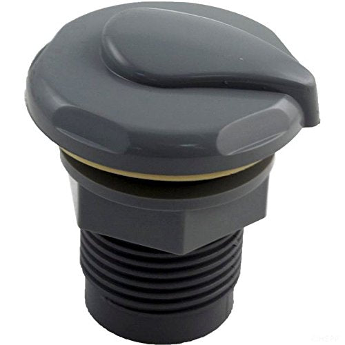 Custom Molded 25098-001-000 In-Ground Spa Top Draw Air Control - Grey