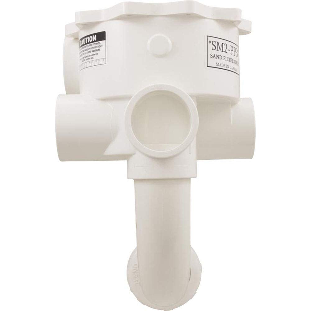 Body Assembly, Praher SM2-PP3 Valve, 2", White