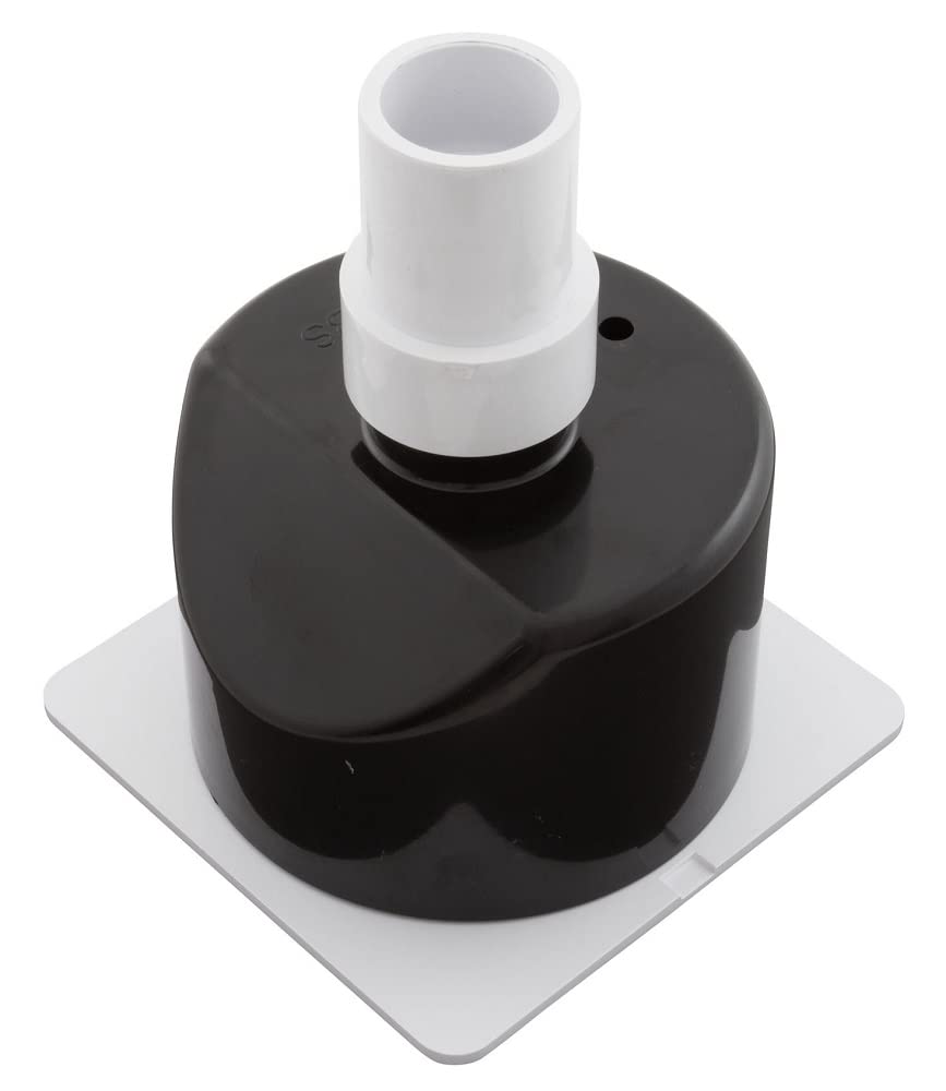 Custom Molded Products CMP 25598-310-000 White Multi-Nozzle Adjustable, Flangeless, Square Deck Jet