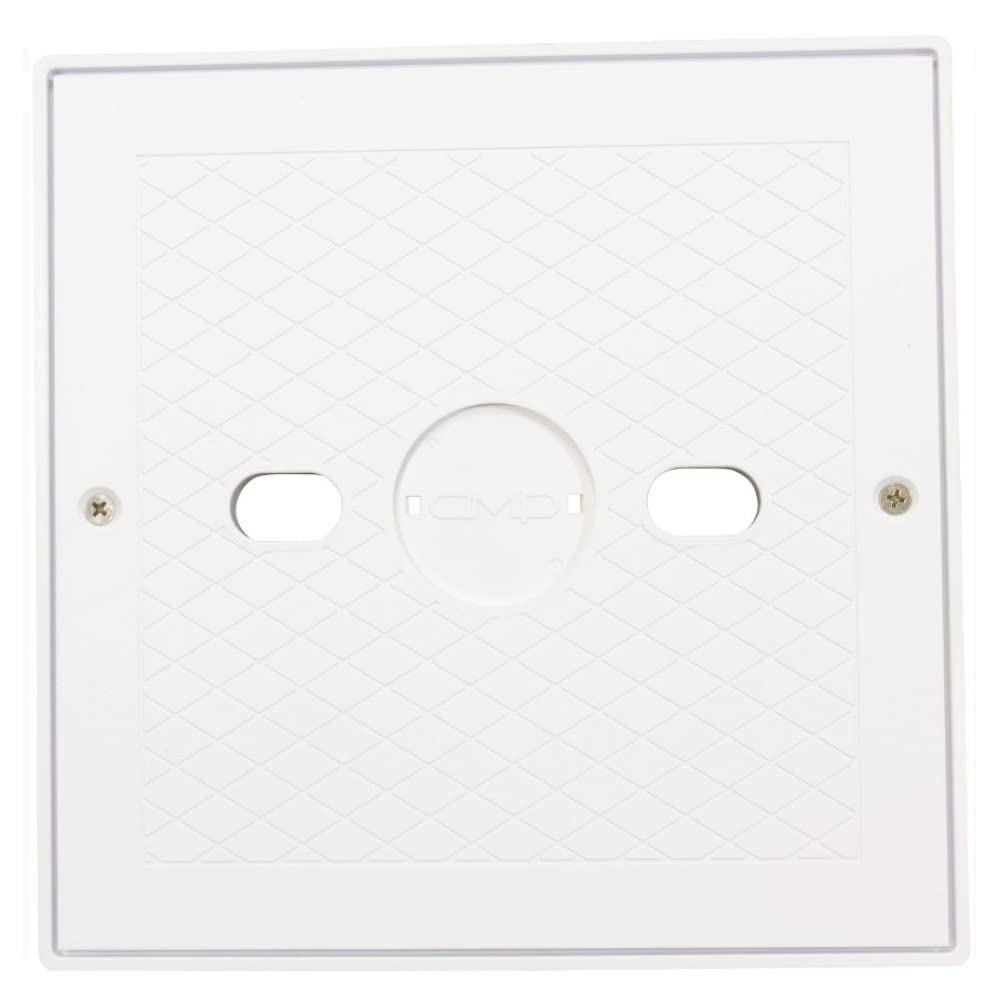 CMP Square Lid and Collar Assembly, White 25538-900-000