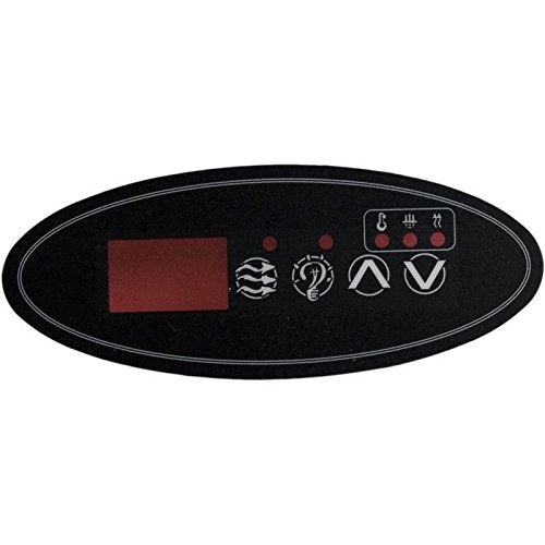 Hydro-Quip 80-0201 ECO-1 Small Oval Label