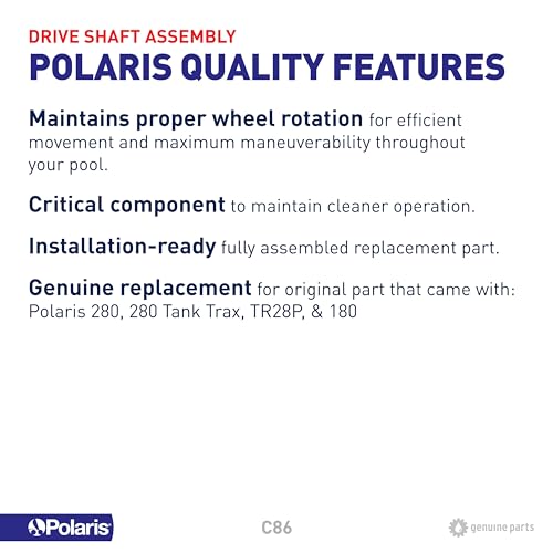 Polaris Genuine Parts Drive Shaft Assembly, 280/180, C86