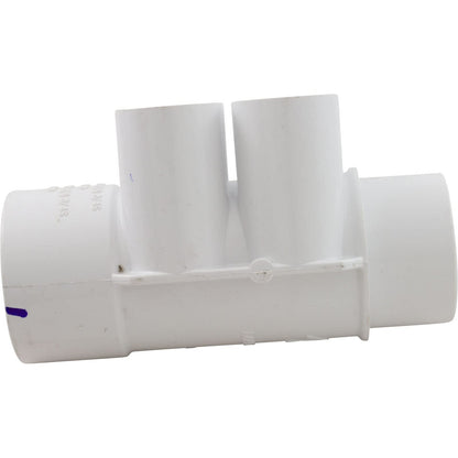Waterway Plastics 806105119742 3/4" s 4 Port Flow Thru 1-1/2"s x 1-1/2"spg Manifold