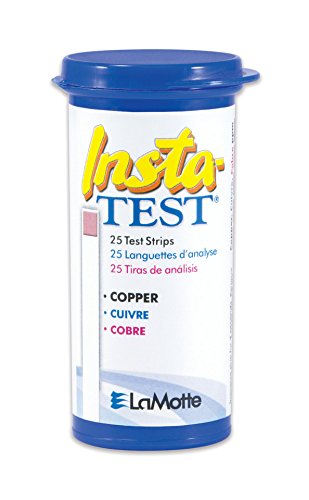 Lamotte Copper Swimming Pool Test Strips - 25 ct