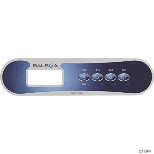 Hydro Quip Overlay, TP400, P1, Lt, Temp, LCD