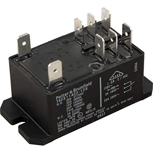 Potter & Brumfield 120AC 30 Amp DPDT Relay