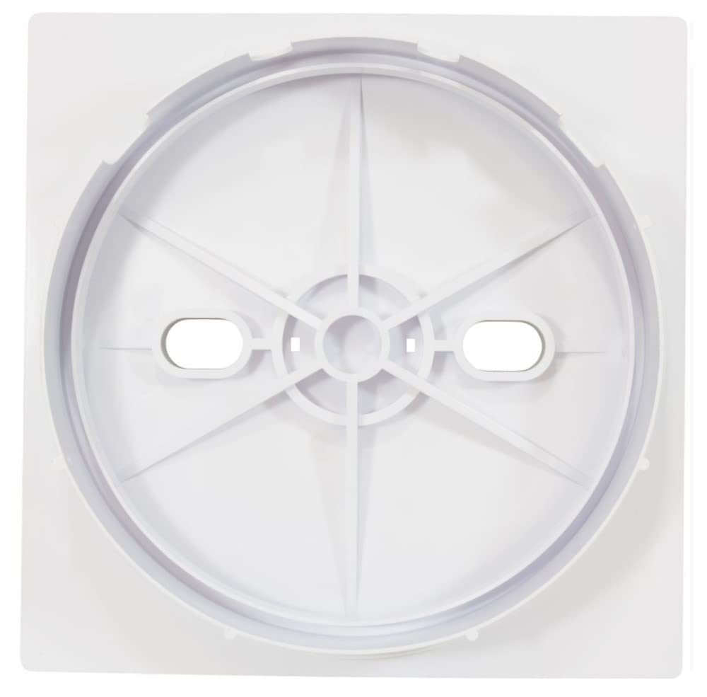 CMP Square Lid and Collar Assembly, White 25538-900-000