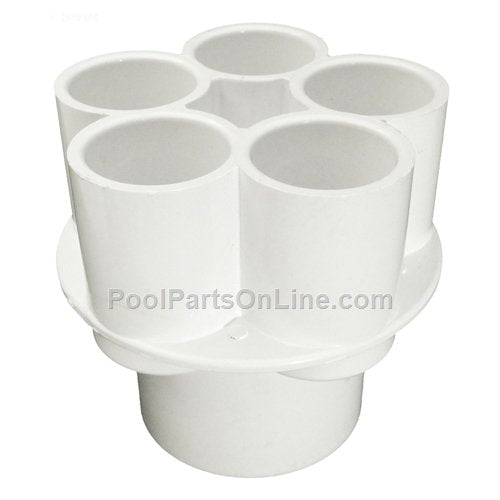 Waterway 672-4390 2" Slip x 1" Slip 5-Port Manifold