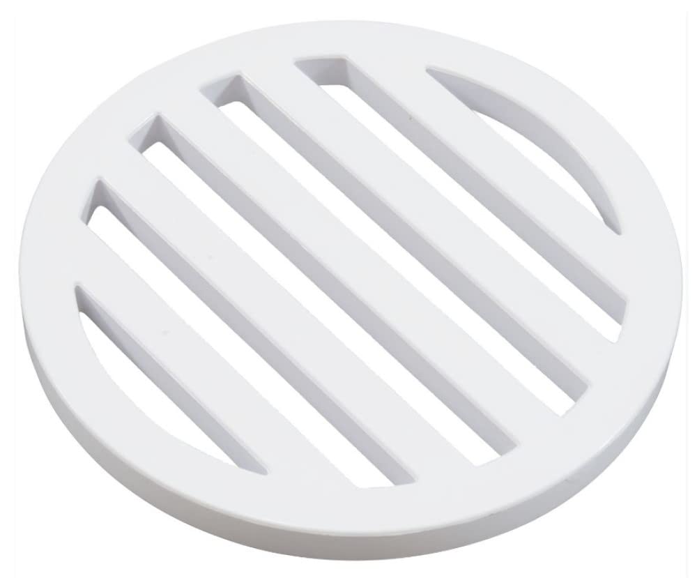 3" White Deck Drain Cover 25533-300-010