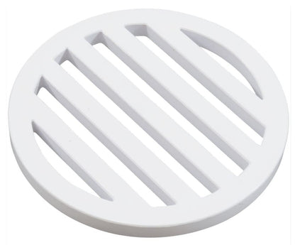3" White Deck Drain Cover 25533-300-010