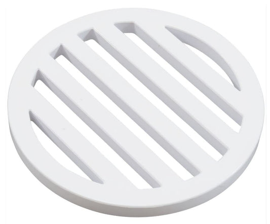 3" White Deck Drain Cover 25533-300-010