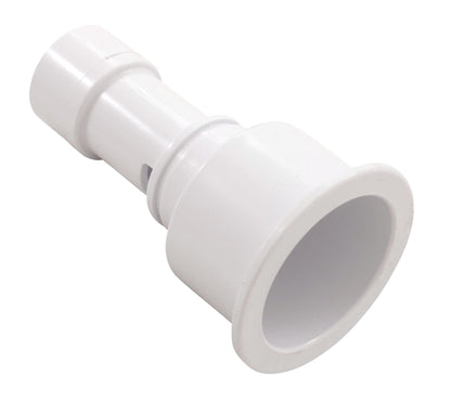 Custom 25580-200-030 2" Gunite Jet Body Wall Fitting- White