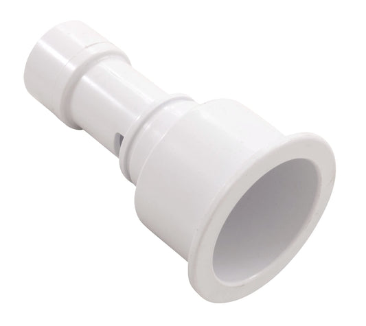 Custom 25580-200-030 2" Gunite Jet Body Wall Fitting- White